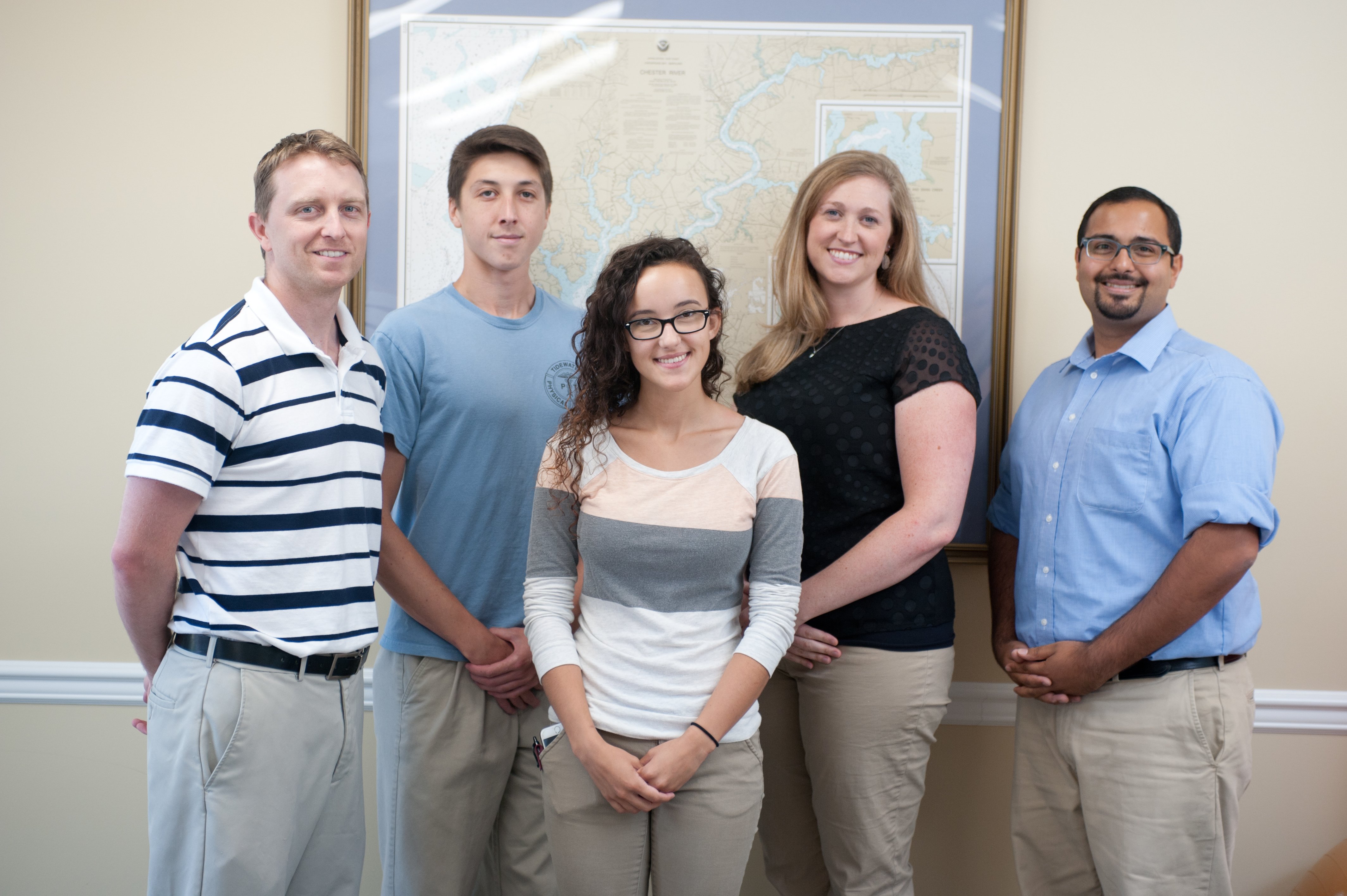 Eastern Shore orthopedic therapy group of therapists gather for a picture