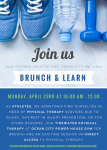OC Brunch and Learn Event Invite